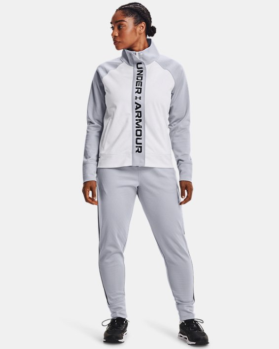 Pantalon en tricot UA RUSH™ pour femme, Gray, pdpMainDesktop image number 0